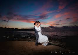 This is the best location for a sunset ceremony. An Amazing Sunset Beach Wedding Oahu Family Photographer Beach Photos