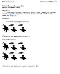 Maybe you would like to learn more about one of these? Alberta Math Grade 8 Unit 5 Percent Ratio And Rate Lesson 5 6 Relating Ratios