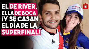 Los jugadores llegarán sobre la hora para cambiarse y realizar directamente la entrada en calor. El Es De River Ella De Boca Y Se Casan El Dia De La Superfinal 0264noticias