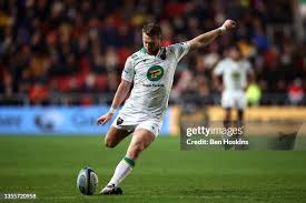 Assistant Referee Philip Watters in action during the Gallagher... News  Photo