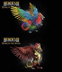 Heroes Of Might And Magic 3 Horn Of The Abyss Factory Hota The Couatl And Crimson Couatl The Alternate Level 7 Creatures Of Factory Heroes3