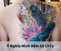 Hình xăm cá chép mặt quỷ kín tay, kín lưng. Y NghÄ©a Hinh XÄƒm Ca Chep Trong XÄƒm Hinh Nghá»‡ Thuáº­t