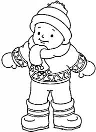 Barbie dress coloring page for girls printable preschool clothes. Preschool Winter Coloring Pages Coloring Home