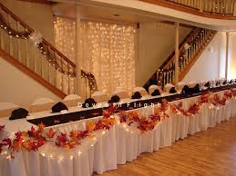 Chair Covers Of Lansing Table Decorations Fall Wedding Table Decor Fall Wedding Tables Wedding Party Table