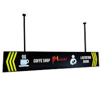 Wholesale LED Direction Signage Ceiling Hanging Sign Subway Airport Double  Sign Illuminated Aluminum Profile Frame Light Box