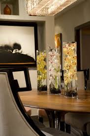 Home Design Ideas With Glass Flower Vase Decoration Dining Room Centerpiece Dining Room Table Centerpieces Dining Table Decor