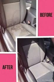 Clean Water Spots And Stains From Your Cloth Car Seats Just Add Equal Parts Of Club Soda White Vinegar An Cleaning Hacks Car Cleaning Hacks Cleaning Clothes