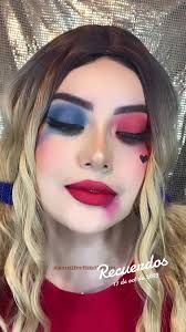 Easy Halloween Makeup Tutorial: Harley Quinn Inspired Look