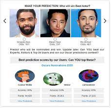 Before sunday's academy awards, let's predict all the major categories. 2021 Oscars Best Actor Predictions Steven Yeun Riz Ahmed Nominated Goldderby