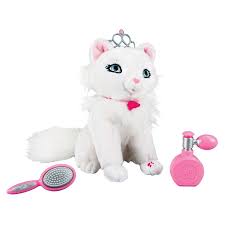 barbie nin minik dostlari cok sevimli prenses kedi blissa suslu olmaya ve parfumunu sikmaya bayiliyor barbie nin kopekleri ve kedisi barbie oyuncak kedi