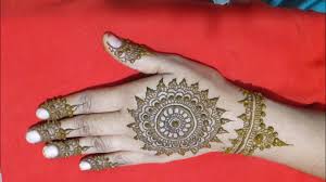 Mehndi designs are the foremost choice of the women during the wedding functions and religious occasions! Simple Patch Mehndi Design How To Make Mandala Henna Design Youtube