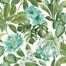 All it needs is the right manner of filling gaps. Wallpaper Wallcovering Tropical Palm Leaves Pattern Jungle Floral Ornament Palm Leaves Repositionable Photo Wallpaper Repositonable Wallpa W 492 Home Living