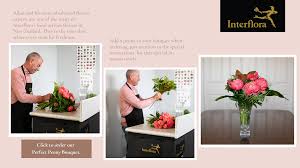 Same day or next day delivery is available. Send Fresh Peonies Interflora Flowers Delivery