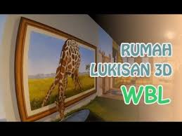 Cari produk lukisan lainnya di tokopedia. Fantastis Rumah Lukisan 3d Wbl Youtube