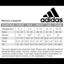 We Love Adidas 3 Stripes Forever Size Charts