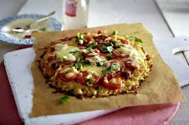 Cauliflower Pizzas Recipe Low Carb Pizza Food Low Carb Rezepte