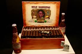 30th Birthday Favorite Things Cigar Box Beer Cake Beer Cake Cigar Cake Birthday Favorites