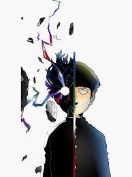Mob Psycho 100 Sticker By Saisan In 2021 Mob Psycho 100 Mob Psycho Haikyuu Anime