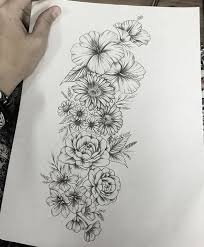 Black And White Vintage Style Flower Sleeve Tattoo Pin By Blanca Manzo On Ink In 2020 Flower Tattoo Shoulder Floral Tattoo Sleeve Floral Tattoo Design