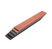Atacado Deck composto WPC com ranhura unilateral 3D em ...