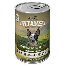 4health dog food grain free. 4health Untamed Open Highland Recipe Lamb Lentil Formula Dog Food 14 1 Oz Can At Tractor Supply Co