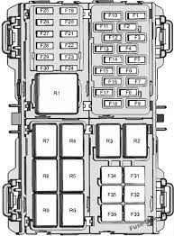 Interior Fuse Box Diagram Ford Fiesta 2014 2015 2016 2017 2018 2019 Fuse Box Ford Fiesta Chrysler Sebring