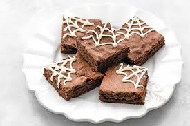 Spider Web Brownies Recipes Go Bold With Butter Recipe Halloween Food Desserts Halloween Food Treats Halloween Desserts Easy