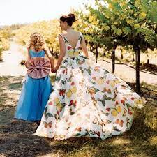 Butterfly Themed Wedding Dresses For Garden Butterfly Wedding Dress Garden Wedding Dresses Printed Wedding Dress