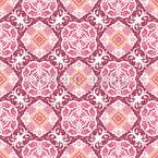 Vintage wallpaper in damask style. Victorian Flowers Seamless Vector Pattern Design