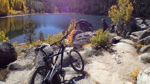 The corkscrew, an unsustainable fall line downhill trench, was rerouted into sweet flowing singletrack to the trt intersection (with some rock features and banked turns!). Reno Tahoe Mountain Biking 4 Trails For Interbike