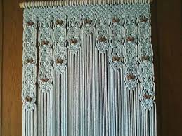 Makrome Perde Geri Donusum Projesi 24 2020 Boncuklu Perdeler Perde Perdeler