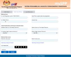 Spatkpm merupakan laman web yang disediakan khusus kepada ibu bapa atau penjaga bagi melakukan transaksi berkaitan permohonan kemasukan murid ke darjah satu (1) dan ke sekolah kawalan. Panduan Pendaftaran Myspp Sistem Pengambilan Anggota Perkhidmatan Pendidikan