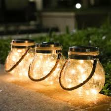 I am wanting to make something similar for our backyard, but wanting to be able to hang them from our. Led Solor Mason Jar Fairy Light String Outdoor Waterproof Garden Hanging Decor Ebay