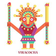 Viracocha Inca Divinity Flat Ad Aff Affiliate Inca Divinity Flat Viracocha Inca Illustration Design Graphic Image