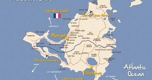 St Martin Map Saint Martin Island St Martin Saint Martin
