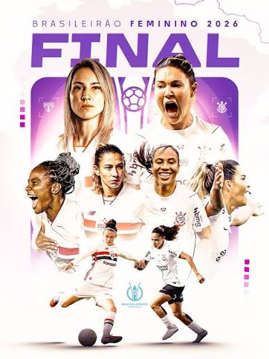 CONFRONTO DEFINIDO! 🚨🔥 A FINAL DO BRASILEIR&Atilde;O FEMININO &Eacute; UM CL&Aacute;SSICO PAULISTA ABSOLUTO! 🏆⚡ De um lado, o maior campe&atilde;o da hist&oacute;ria da competi&ccedil;&atilde;o, o Corinthians. 🖤🤍 Do outro, o S&atilde;o Paulo,