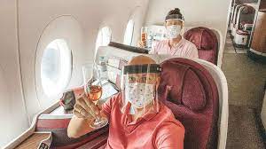 Erleben sie die bekanntesten zielorte der welt mit einer unvergesslichen reise in der weltweit besten business class, ausgezeichnet von den skytrax world airline awards 2019. Qatar Airways Business Class Boarding Speziell Dann Fast Wie Immer Yourtravel Tv