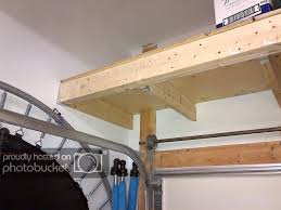 Garage Storage Loft How To Support Diy Chatroom Home Improvement Forum Garage Storage Diy Home Improvement Home Diy