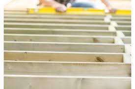 Decking for back patio over concrete slab. How To Build A Wooden Patio Deck Blog George Hill Timber Building Supplies