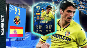 I'm used to playing icon 89 barnes and gold mane as strikers but moreno is another level for me. Gerard Moreno Tots 93 Fifa20 Player Review Ita Youtube