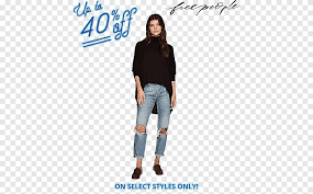 Jeans T Shirt Denim Shoulder Fashion Toms Shoes For Women Amazon Tshirt Blue Png Pngegg