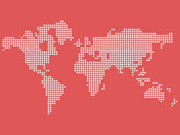 Freebie Vector Dotted World Map Psd World Map Design Map Design Map Vector