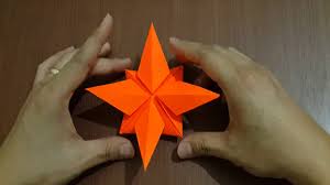 Origami bela diri cara membuat pedang dan bintang ninja angsa dari kertas gampang banget hiasan dinding kamar 30 buatan sendiri kado gantungan bulan lipat youtube. Tutorial Cara Membuat Origami Bintang Kejora Youtube