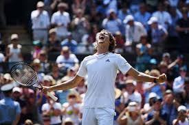 Alexander zverev benefited from an overnight stoppage to roar past taylor fritz in five sets and reach the wimbledon eurosport. Atp Wimbledon Zverev Overpowers Fritz Tsitsipas And Isner Reach Last 16