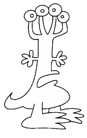 Alien Coloring Pages Coloring Kids Monster Coloring Pages Fall Coloring Pages Planet Coloring Pages