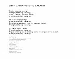 Telah ku berikan segala sedangkan diriku tak cinta kau korbankan segala rasa sebenarnya aku pendusta. Lirik Lagu Potong Lalang