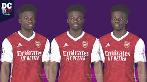 View the player profile of arsenal midfielder bukayo saka, including statistics and photos, on the official website of the premier league. Pes 17 20 21 Season Bukayo Saka Face Update By Dc Pes Patch