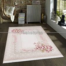 bahariye hali ruby 9670 pembe halistores com halilar pembe hali