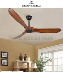 With its curving lines and dark design, this ceiling fan is beyond functional. Sove 60 Inch Industrial Vintage Wooden Ceiling Fans Without Light Decor Ceiling Fans Wood Remote Control Ventilateur De Plafond Ceiling Fans Aliexpress