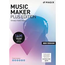 Best Buy Magix Music Maker 2019 Plus Edition Windows Digital 639191920080 Music Mix Music Download Music Making Software